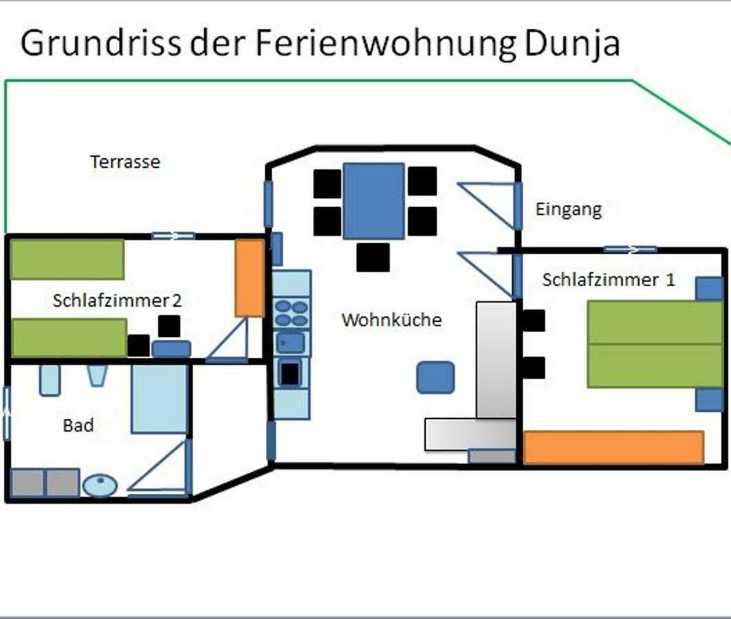 Ferienwohnung Dunja วินเทอร์แบร์ก ภายนอก รูปภาพ